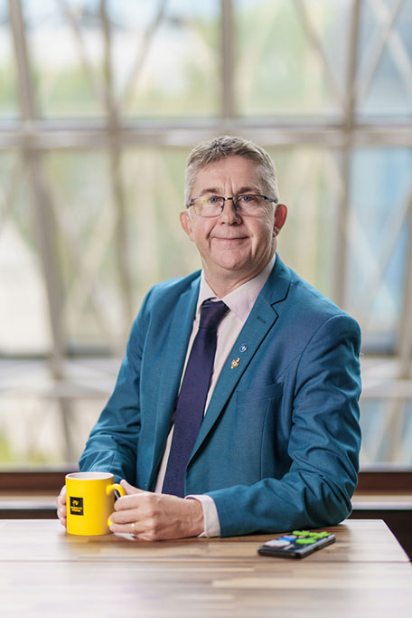 portrait de Christophe Ferrari, président de la Métro