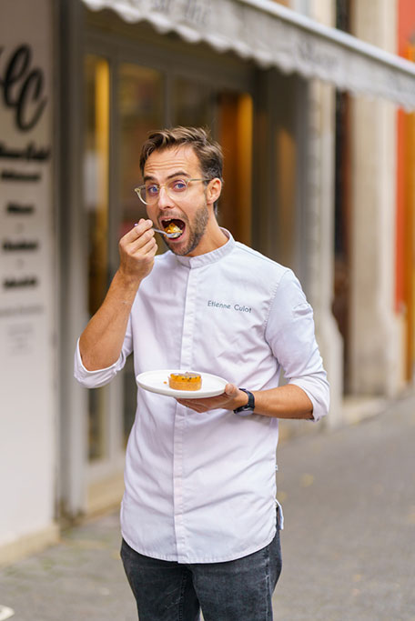 portrait d'Etienne Culot, pâtisserie Etienne Culot à Grenoble