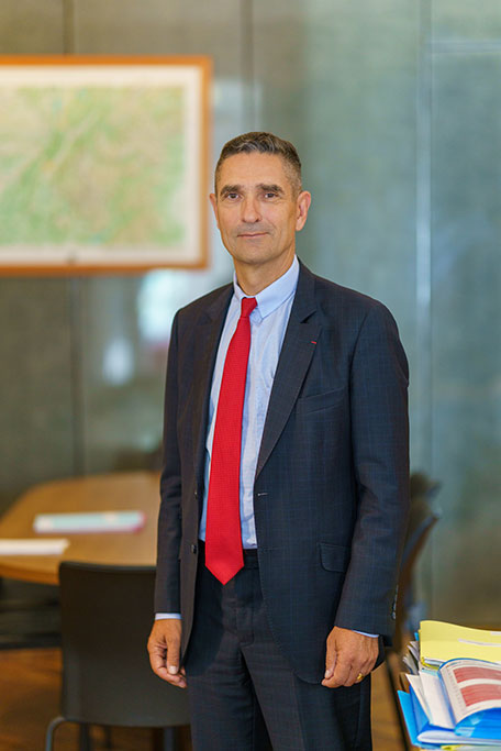 portrait de Louis Laugier, préfet de l'Isère