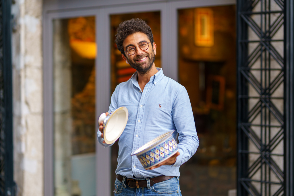 portrait de Malek, restaurant Le Riad à Grenoble